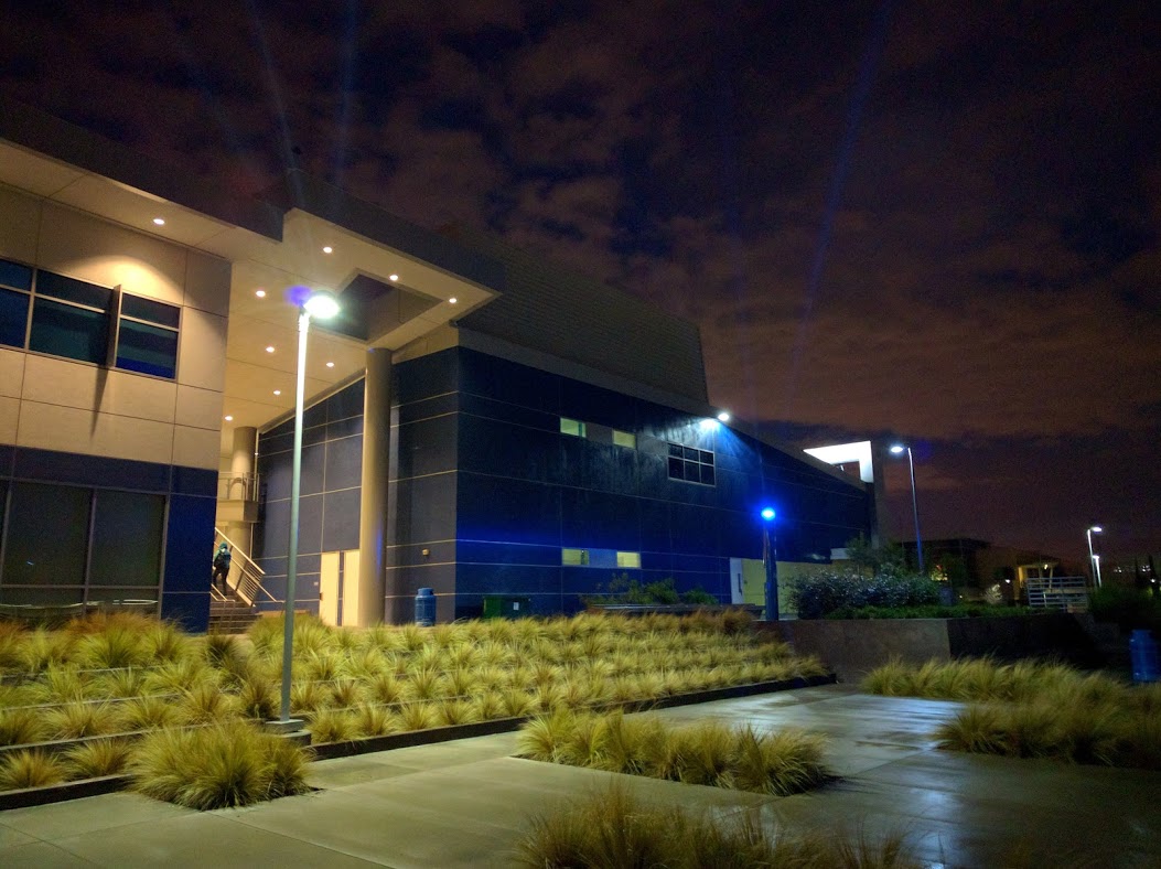 CTE Building at Night