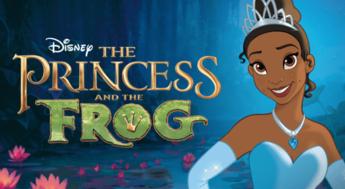 movie poster of Disney's The Princess and the Frog