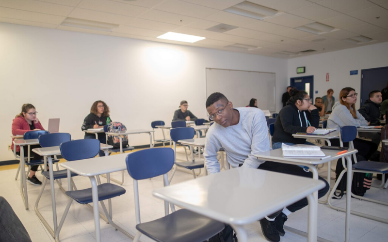 Group of Students in Class