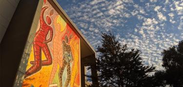 Artistic Mural of The Arts Faculty